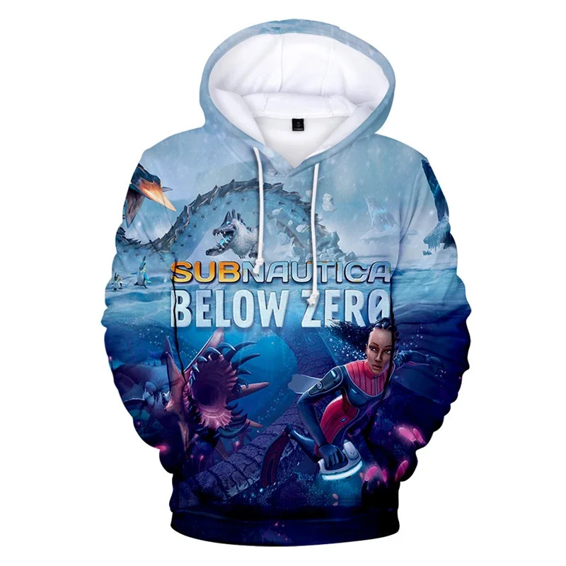 Mens Fashion Vest - Subnautica Below Zero толстовки с 3D