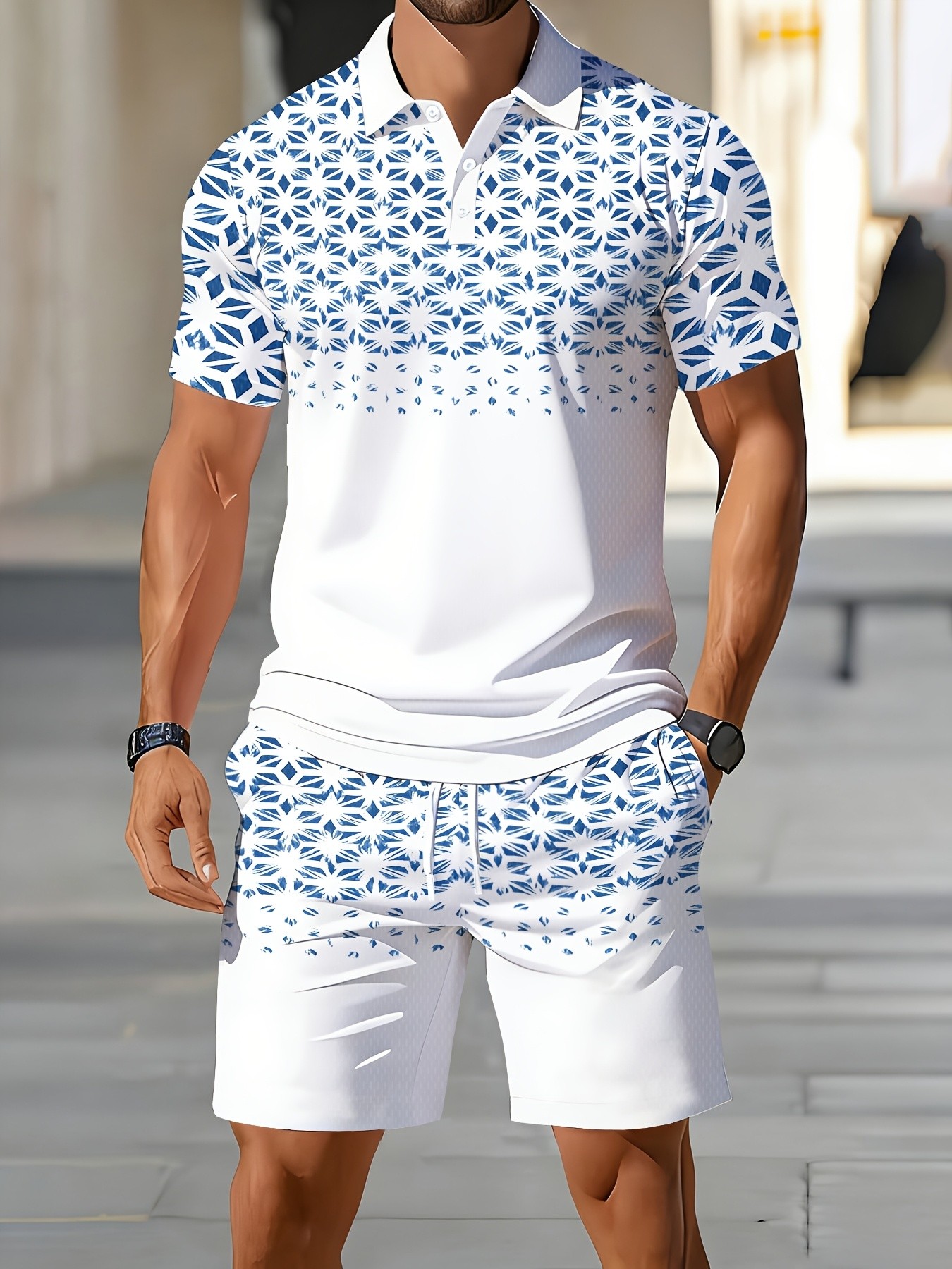 Men'S Fashion Polo Shirt - Летний мужской комплект поло 2026 года