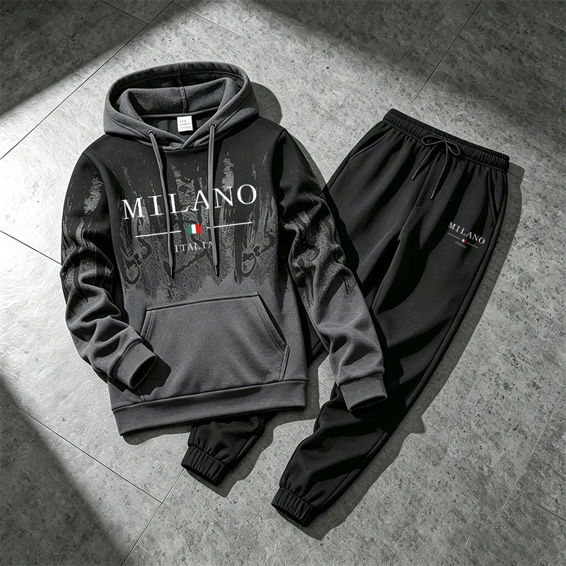 Jogger Sweatpants Men - Новинка 2026 года: мужской спортивный костюм