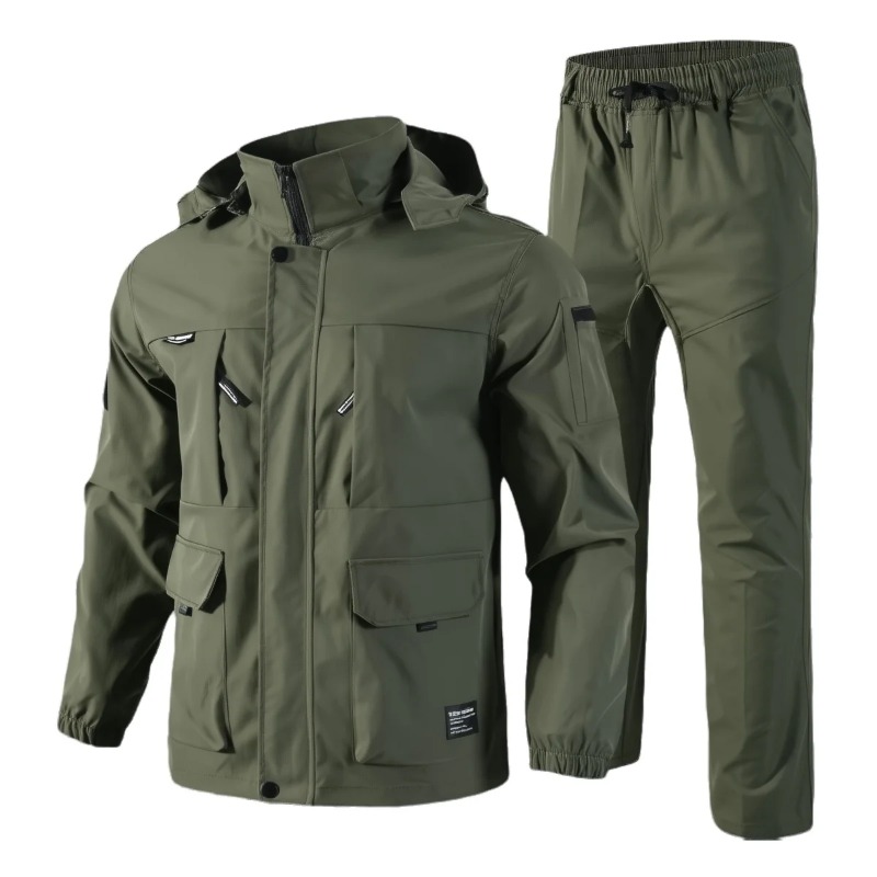 Mens Fashion Zip Up - Мужские тактические комплекты на весну и