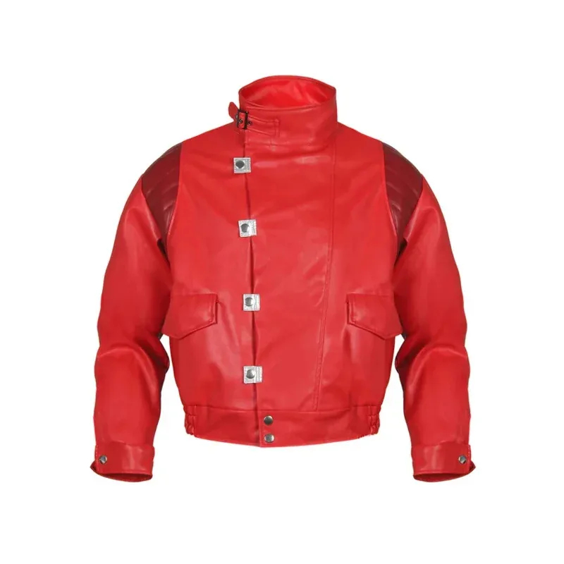 Bomber Jacket Men - Куртка-бомбер ADFF15DY20 Akira Kaneda, красная, мужская,