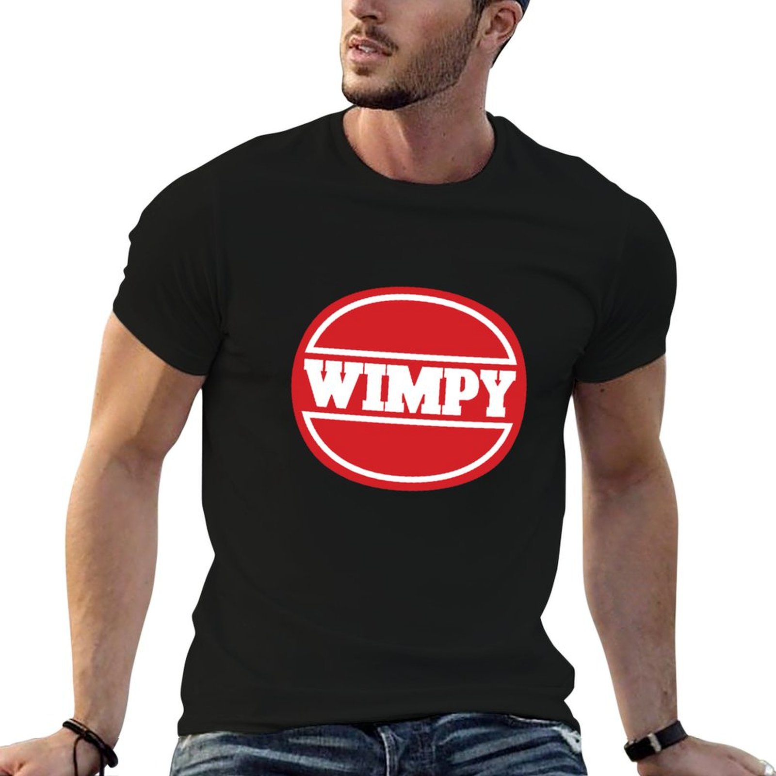 Men'S Fashion 1960S - Футболка с принтом Wimpy' (1960-е -