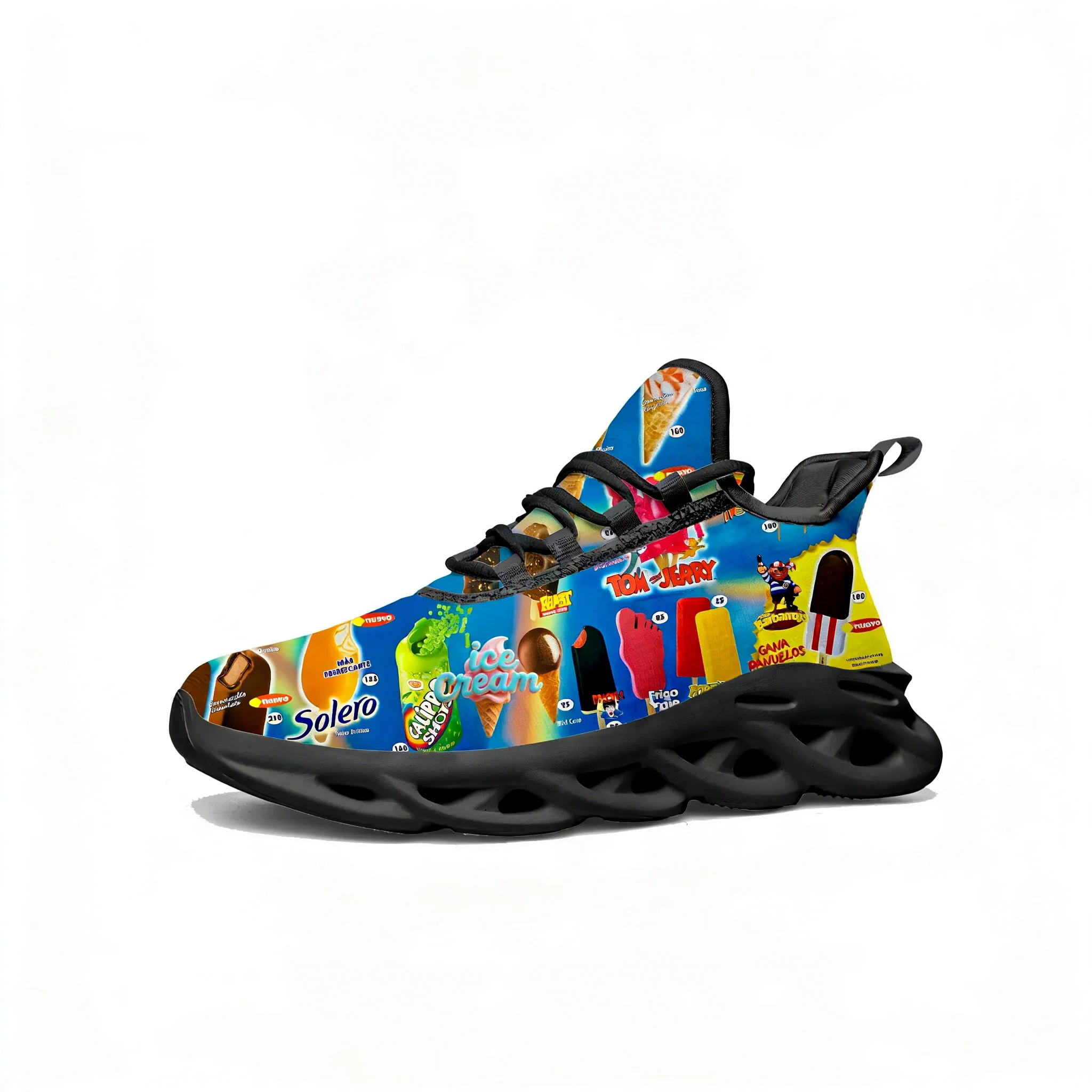 Men'S Fashion Running Shoes - Кроссовки-сетка Ice Cream Lace: мужские и