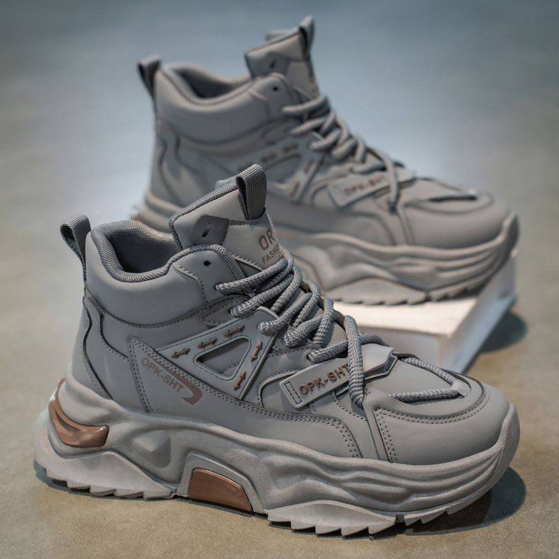 Men'S Fashion Running Shoes - Высокие дышащие противоскользящие мужские туфли, осень