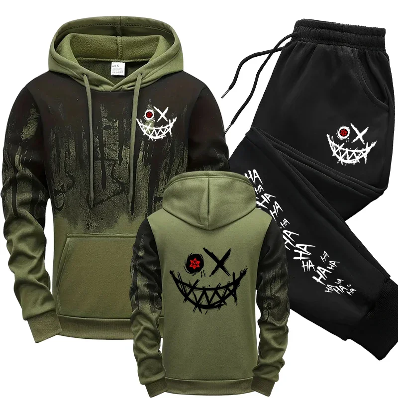 Jogger Sweatpants Men - Осенне-зимний мужской повседневный спортивный костюм 2026: