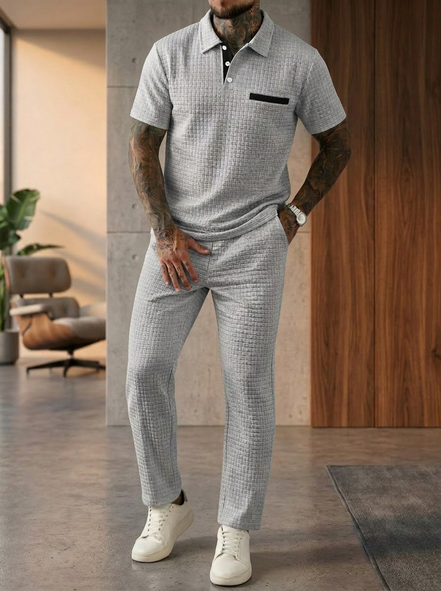 Летняя новинка: мужская модная – обзор и цена Men'S Fashion Polo Shirt