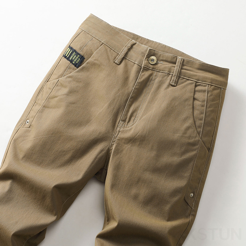 KSTUN Мужские повседневные брю – обзор и цена Men'S Fashion Khaki Pants
