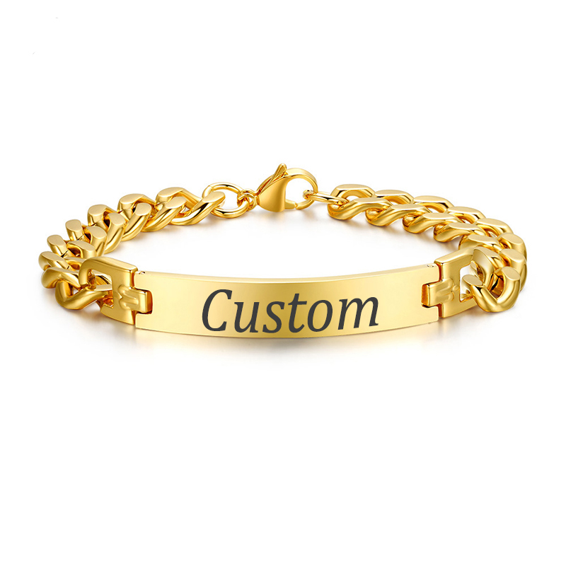 Azimiby настраиваемое имя, кла – обзор и цена Men'S Fashion Jewelry Bracelets