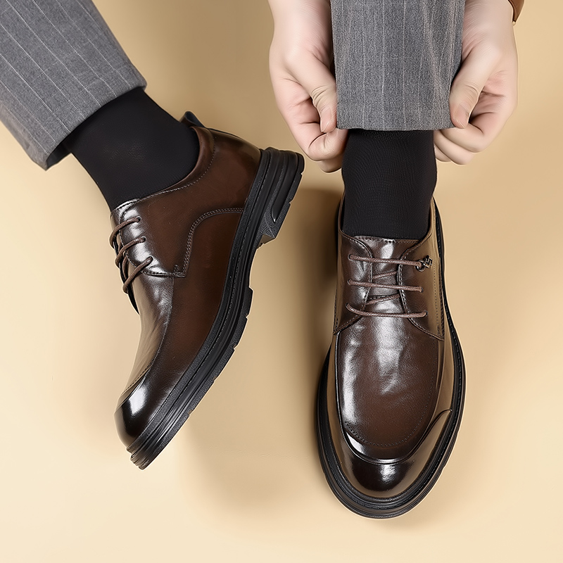 Новые модные мужские деловые п – обзор и цена Oxford Shoes Brogue