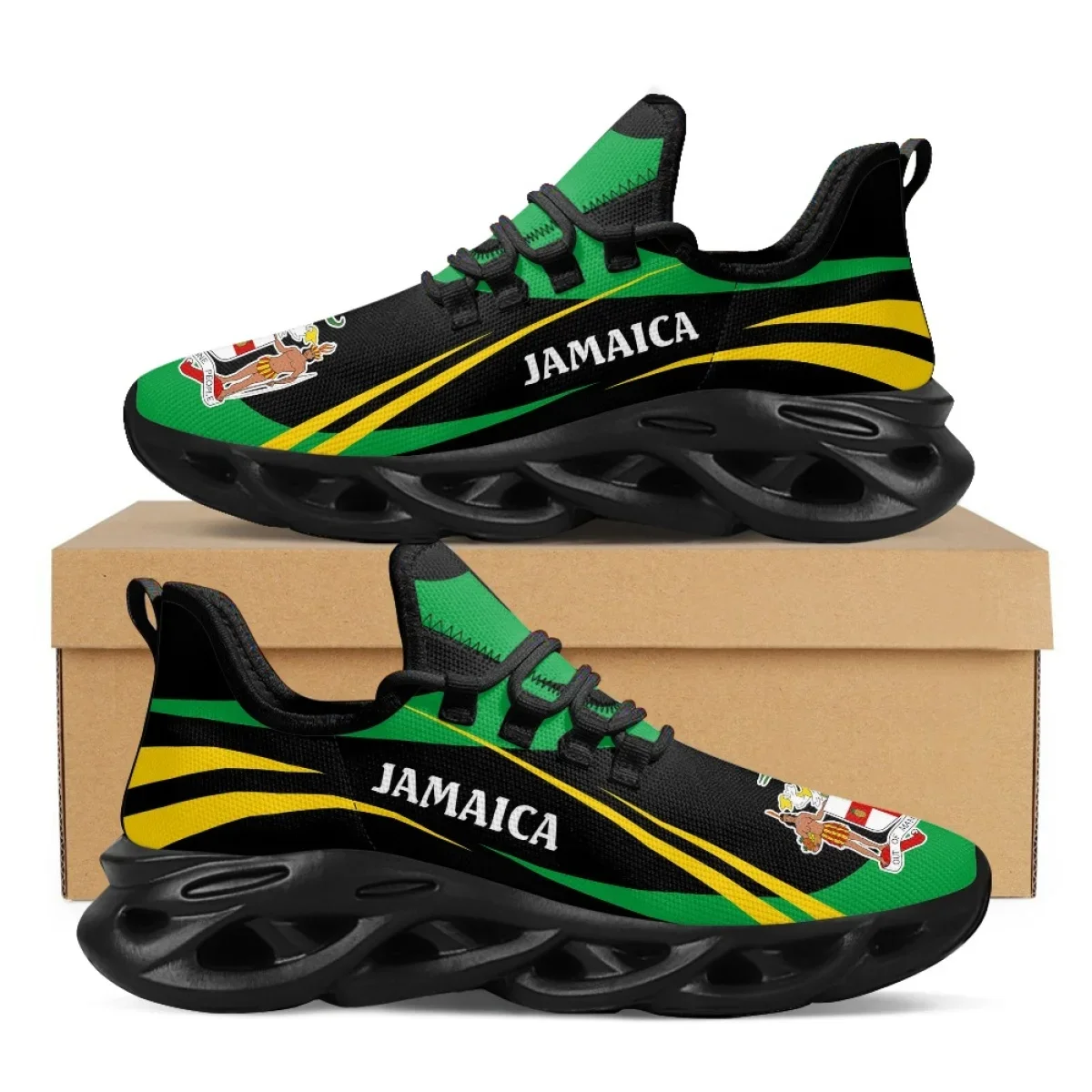 Обувь с принтом флага Ямайки,  – обзор и цена Men'S Fashion Running Shoes