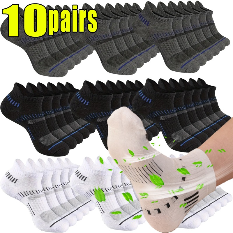 1-10 пар дышащих сетчатых мужс – обзор и цена Socks Ankle Men
