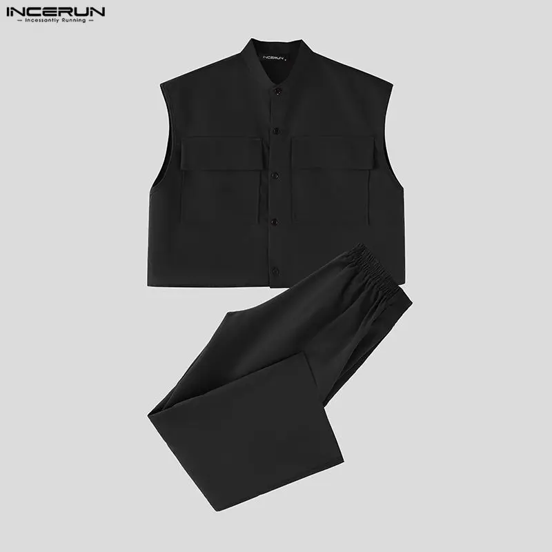 Мужской комплект INCERUN: одно – обзор и цена Men'S Fashion Trousers