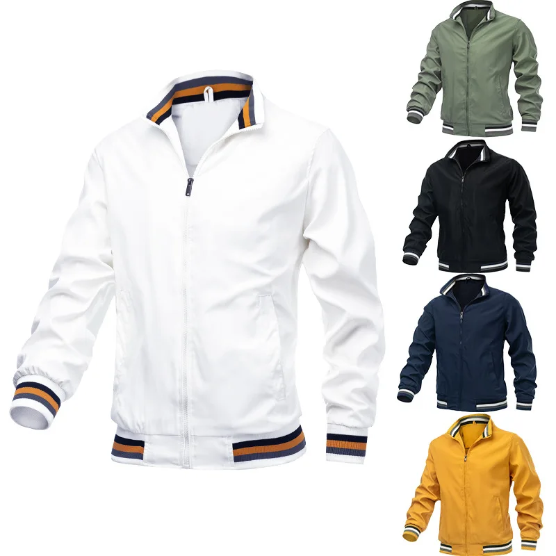 Весенне-осенняя куртка-бомбер, – обзор и цена Bomber Jacket Men
