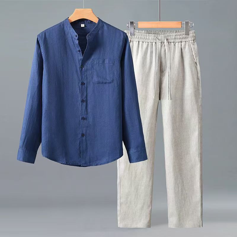 Комплект (рубашка + брюки) 202 – обзор и цена Men'S Fashion Trousers