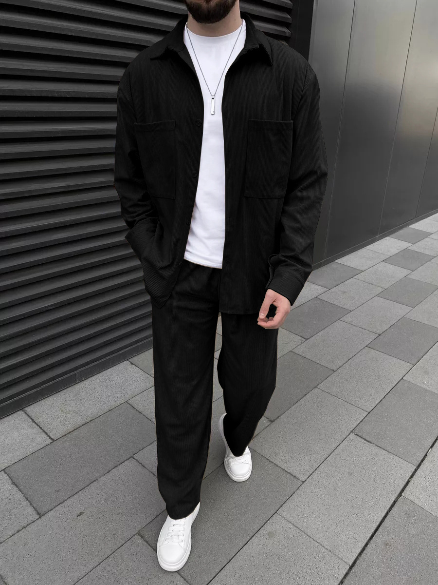 Мужской вельветовый костюм из  – обзор и цена Men'S Fashion Trousers