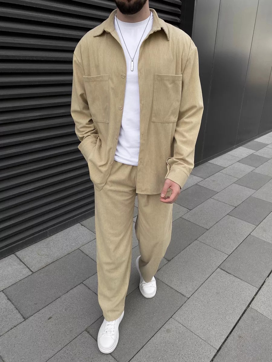 Мужской вельветовый костюм из  – обзор и цена Men'S Fashion Trousers