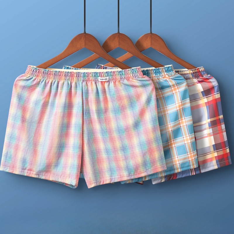 Шорты-боксеры в клетку для муж – обзор и цена Men'S Fashion Underwear