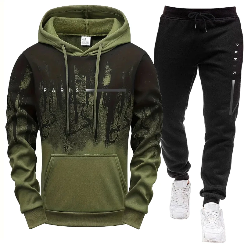 Мужской комплект/худи/брюки Па – обзор и цена Men'S Fashion Trousers