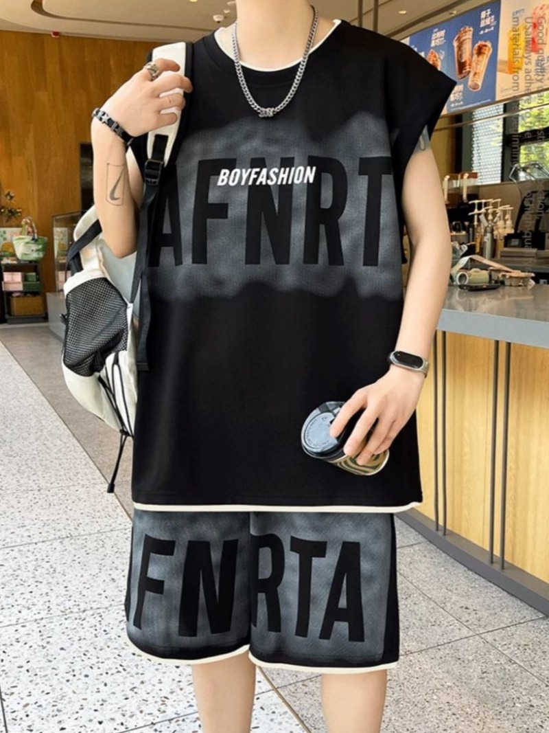 Мужской летний комплект больши – обзор и цена Mens Fashion Vest