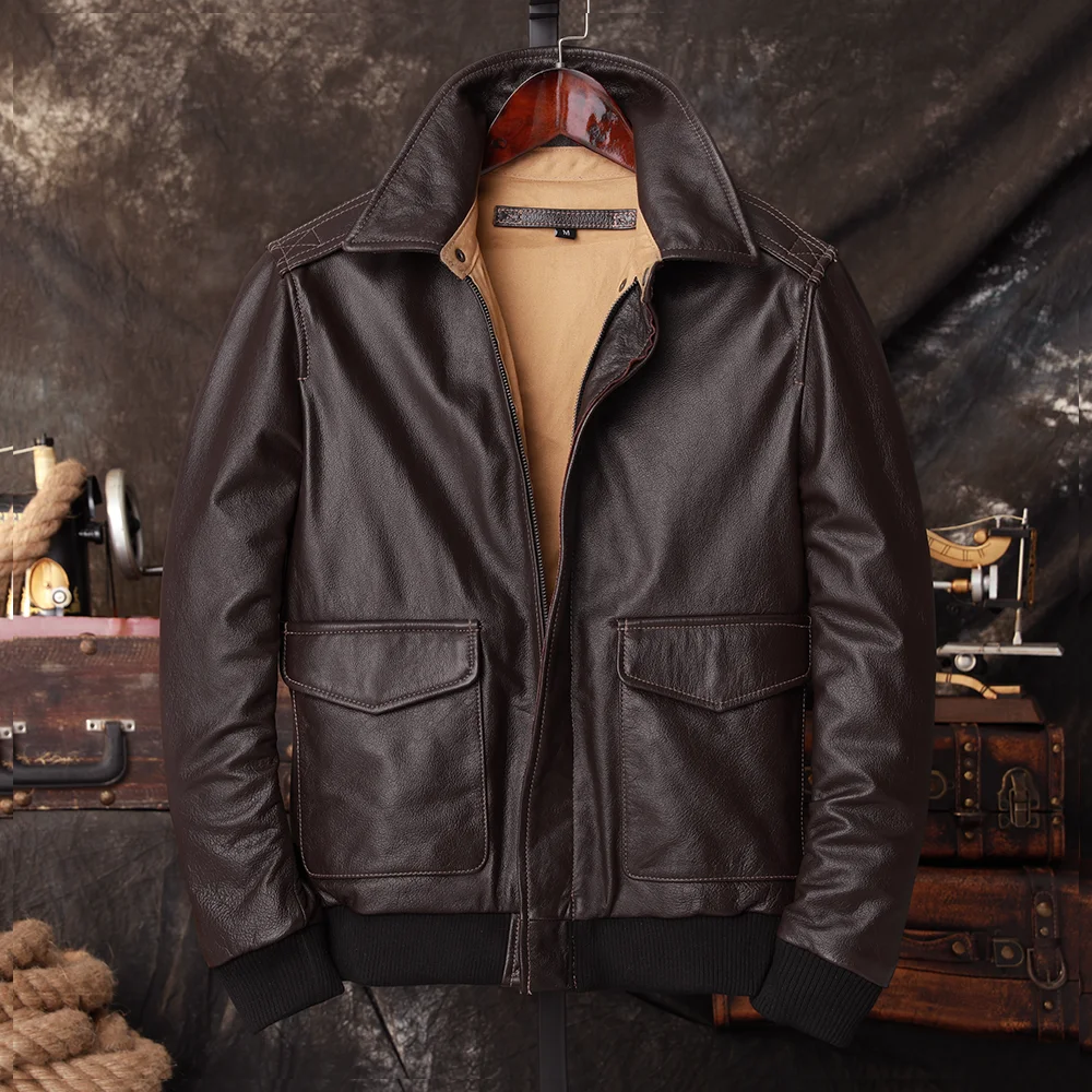 Куртка-бомбер A2 Pilot из нату – обзор и цена Bomber Jacket Men