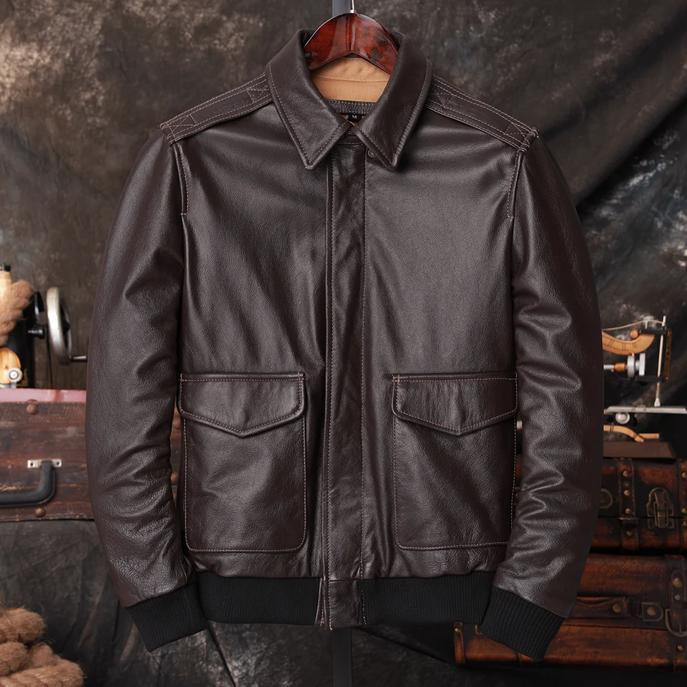 Куртка-бомбер A2 Pilot из нату – обзор и цена Bomber Jacket Men