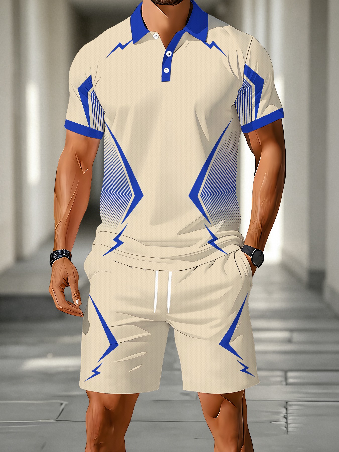 Летний мужской комплект поло 2 – обзор и цена Men'S Fashion Polo Shirt
