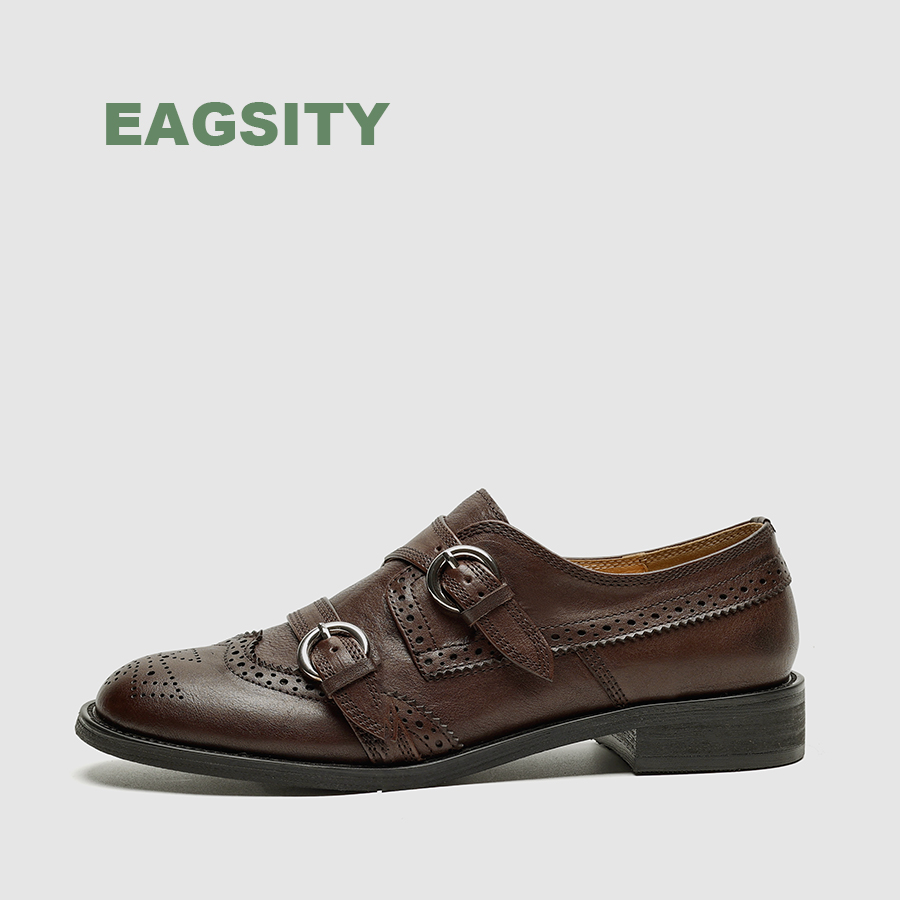 EAGSITY женская обувь из коров – обзор и цена Oxford Shoes Brogue