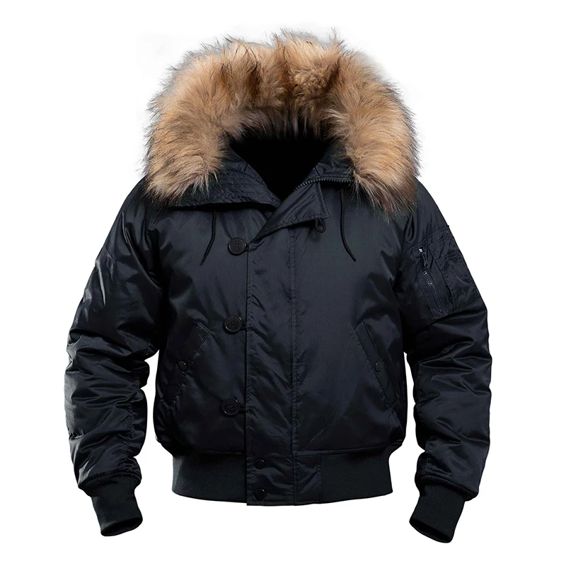 Мужская зимняя флисовая тактич – обзор и цена Bomber Jacket Men