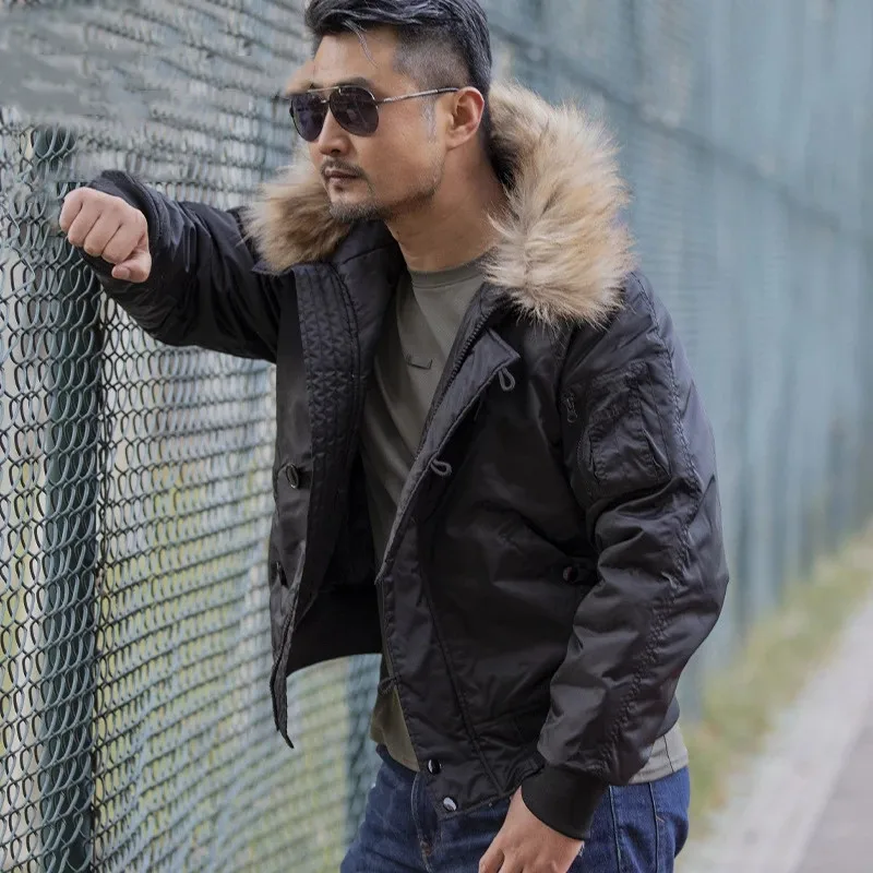 Мужская зимняя флисовая тактич – обзор и цена Bomber Jacket Men
