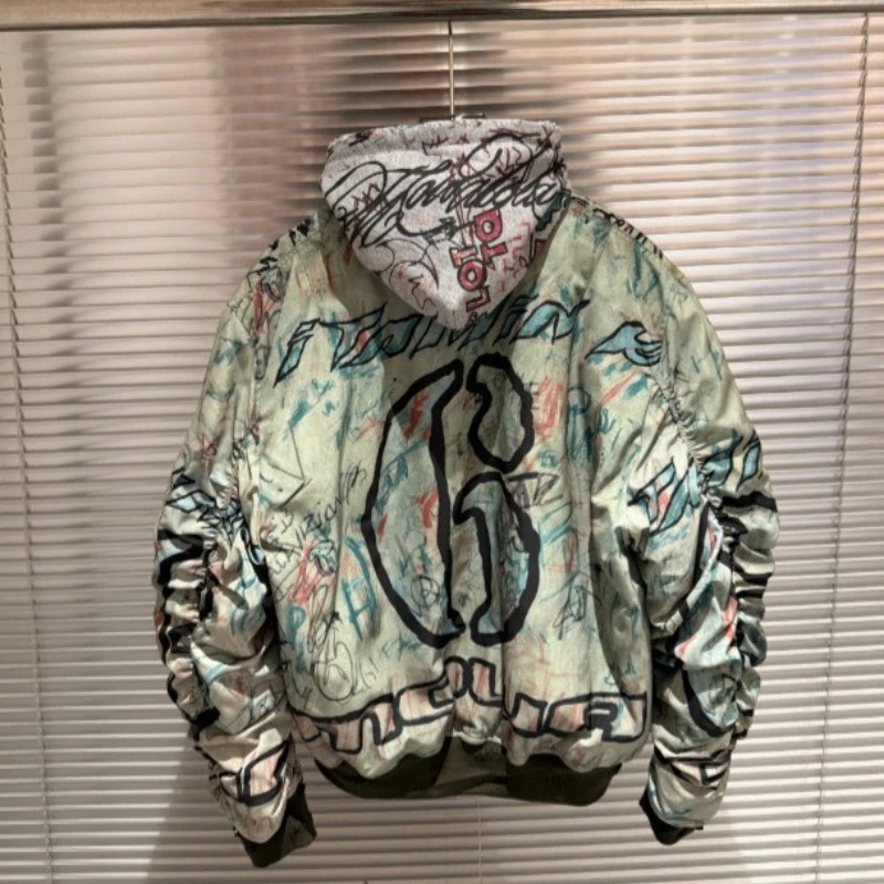 26 SS Куртка-бомбер с капюшоно – обзор и цена Bomber Jacket Men