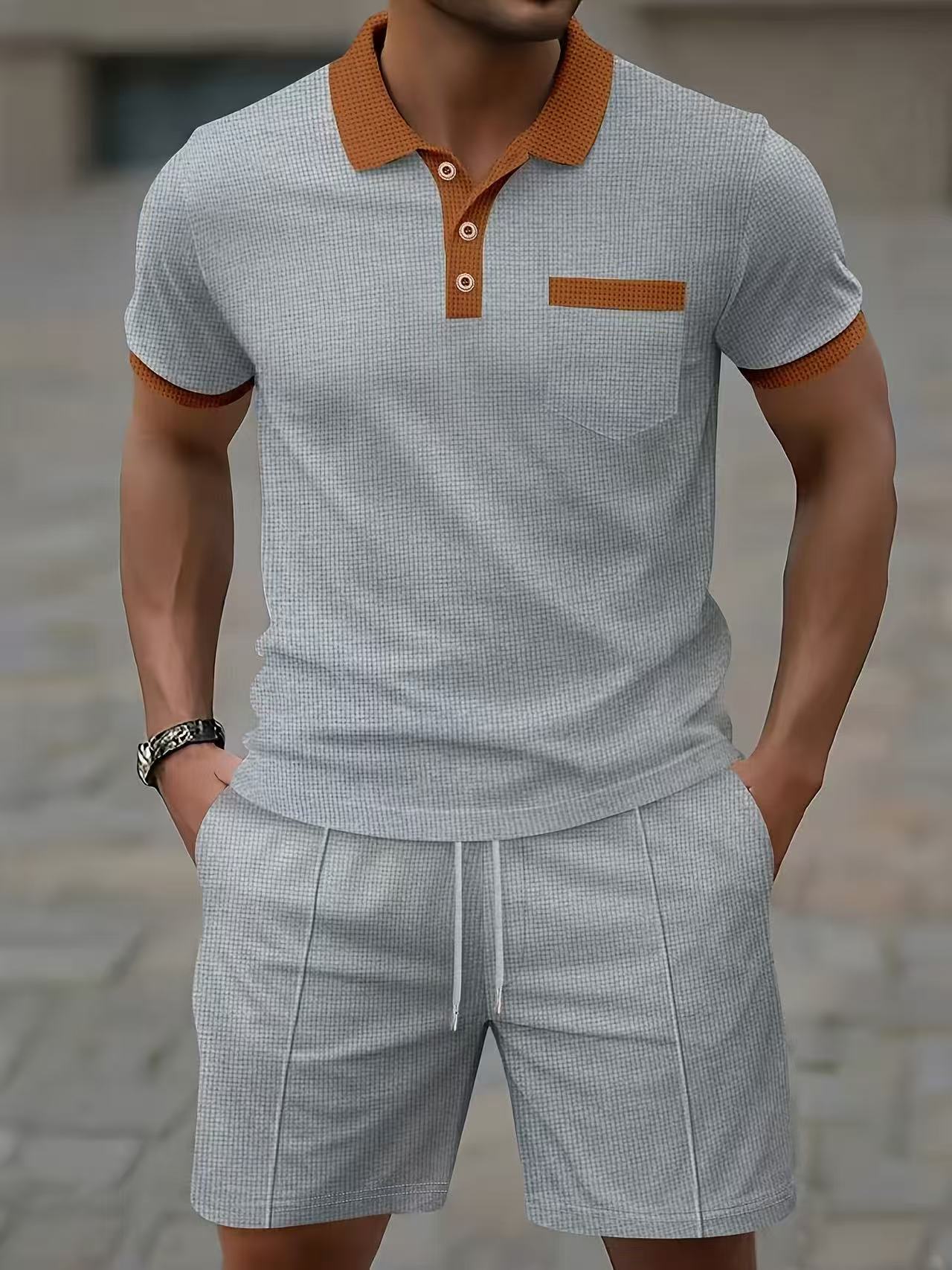 Бестселлер: мужской летний ком – обзор и цена Men'S Fashion Polo Shirt
