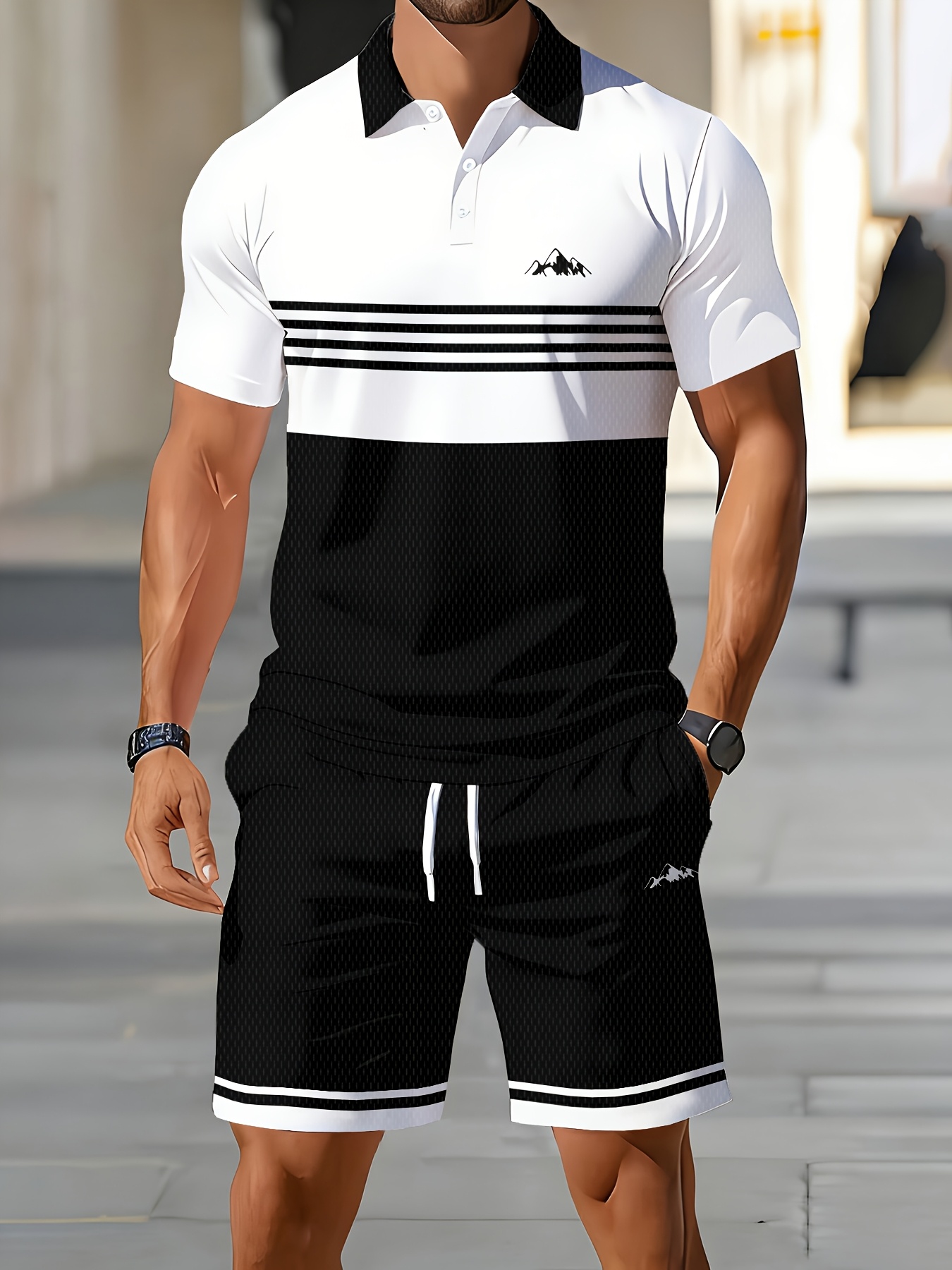 Летний мужской комплект поло 2 – обзор и цена Men'S Fashion Polo Shirt