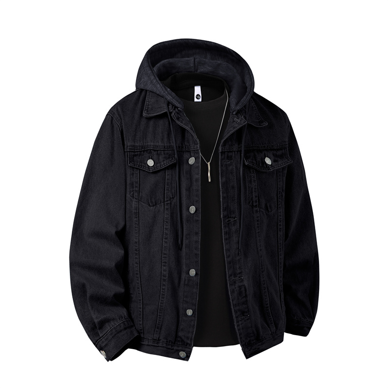 Мужская джинсовая куртка с кап – обзор и цена Bomber Jacket Men