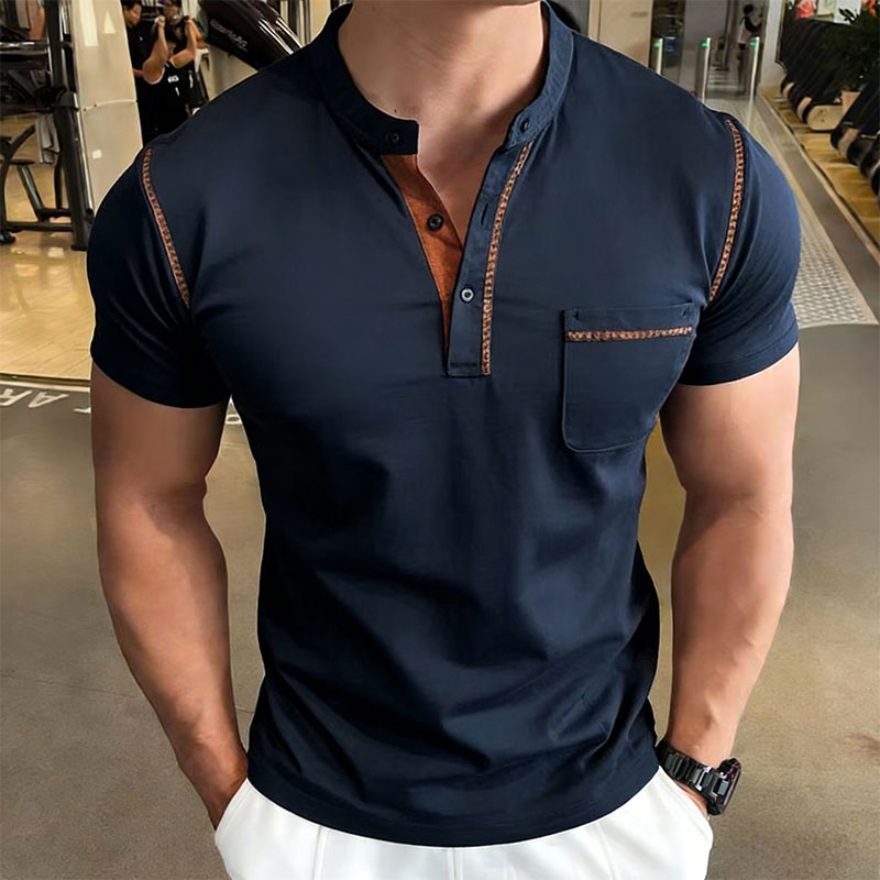 Новая летняя мужская рубашка-п – обзор и цена Men'S Fashion Polo Shirt