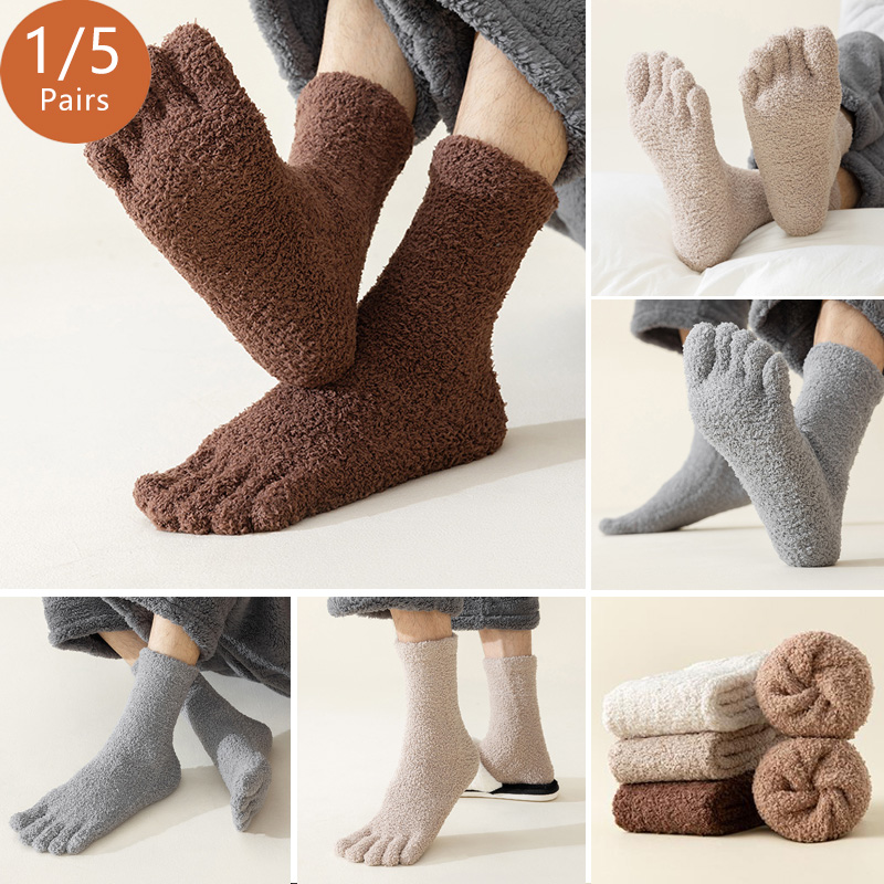 1/5 пар мужских термоносков, з – обзор и цена Socks Ankle Men