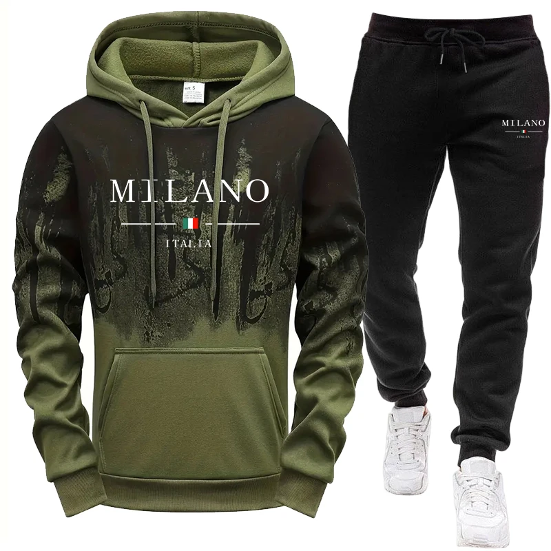 Мужской комплект/худи/брюки, о – обзор и цена Jogger Sweatpants Men
